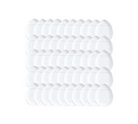 50/100PCS Mini Finger Puff Makeup Sponge Puffs Concealer Foundation Air Cushion Cosmetic Tool Dry Wet for Women Beauty(White 50pcs)