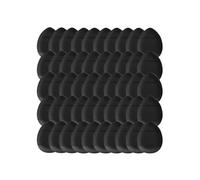 50/100PCS Mini Finger Puff Makeup Sponge Puffs Concealer Foundation Air Cushion Cosmetic Tool Dry Wet for Women Beauty(Black 50pcs)