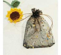50/100pcs Moon Star Organza Gift Bag Multicolor Jewelry Gifts Pouches For Wedding Party Candy Bag Jewelry Packing