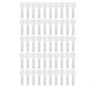 50/100pcs Nylon Cable Ties, Self-Adhesive Cable Management Straps, For Home Garden Electrical Cords Decorative Lights (50pcs white)