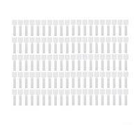 50/100pcs Nylon Cable Ties, Self-Adhesive Cable Management Straps, For Home Garden Electrical Cords Decorative Lights (100pcs white)