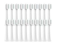 50/100PCS PCS，Compatible for T100 Brush Heads Replacement Soft Bristle Toothbrush Nozzles(50White)