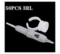 50/100pcs Screw Tattoo Needles Microblading Cartridge Needle for Charmant Device Permanent Makeup Machine Pen Tattoo Machine(50pcs 3RL)