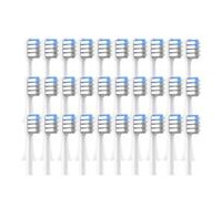 50/100pcs Toothbrushes Head, Compatible for T200 Deep Cleaning Toothbrush Nozzles Soft Bristle(50whitegrayblue)