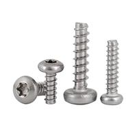 50/100pcs Torx Pan Head Tapping Screw For Plastic M2.2M2.6M2.9M3M3.5M3.9M4.2 Stainless Steel Round Six Lobe Self(M3.9x9.5-100pcs)