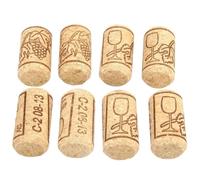 50/100Pcs Wine Bottle Cork Bungs Wood Stoppers Anti Leak Good Sealing Waterproof for Home DIY Brewing Accessories for Bottles(100PCS)