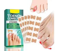 50/100PCSIngrown Toenail Treatment Patches, Toe Nail Correction Patches, Toenail Corrector Patch Ingrown Toenail Tool,Quick Repair Ingrown Nail Tool for Women Men (50PCS)