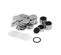 50/100Set 25/32/37/44/58mm Refrigerator Button DIY Making Materials For Button Maker Making Fridge Magnets Badges Set Multipurpose(100pcs 37mm)