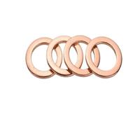 50/10pc Copper Washer Flat Seal Spacer M5 M6 M8 M10 M12 M14 Gasket Solid Shim Pad Sump Hardware Accessories