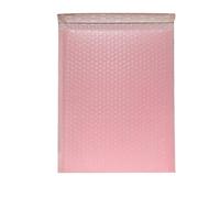 50-10PCS Black/Pink Bubble Envelope Self Seal Padded Mailers Waterproof Shipping Packages for Jewelry Makeup Supplies(Pink-50pcs,15 * 18cm)