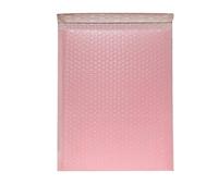 50-10PCS Black/Pink Bubble Envelope Self Seal Padded Mailers Waterproof Shipping Packages for Jewelry Makeup Supplies(Pink-40pcs,15 * 18cm)