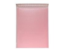 50-10PCS Black/Pink Bubble Envelope Self Seal Padded Mailers Waterproof Shipping Packages for Jewelry Makeup Supplies(Pink-30pcs,15 * 18cm)