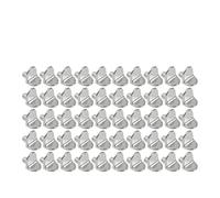 50/10PCS Shelf Support Pegs L-Shaped Wardrobe Fixed Brackets Bookcase Wooden Glass Layer Board Furniture Bracket Holder Hardware Accessories(50PCS)