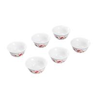 50-180ml 6pcs Ceramic Chinese Tea Cups Kung Fu Tea Cup Hand Painted Tea Cups,For Tea Coffee Gift