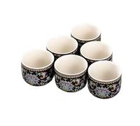 50-180ml 6pcs Ceramic Chinese Tea Cups Kung Fu Tea Cup Hand Painted Tea Cups,For Tea Coffee Gift