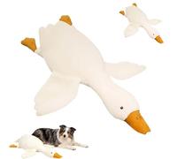 50-190cm Goose Stuffed Animal Plush Toys, Huge Cute Goose Plush Pillows Big Duck Doll Soft Giant Toy, Sleeping Pillow Cushion for Dog Owners 160cm