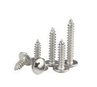 50//20/10pcs Cross Recessed Truss Head Self Tapping Screw M3 M4 M5 M6 Stainless Steel Mushroom Umbrella Head Wood Screw(16mm,M3 x 50Pieces)