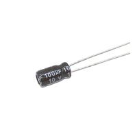 50-200pcs/lot 10V 100UF high frequency aluminum electrolytic capacitor 100UF10V 4 * 7mm 20%(50Pcs)