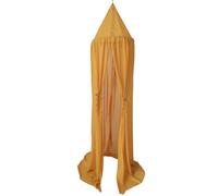 50 * 240cm Mosquito Net Chiffon Kids Princess Bed Canopy Bedcover Curtain Bedding Dome Ceiling Tent for Boys Girls(Yellow)