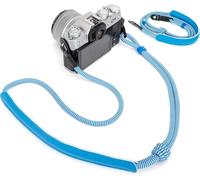 50.4'' Camera Shoulder Strap w Soft Pad for Outdoor Street Photography Blue | for Leica M EV1 D-LUX 8 7 DLUX8 Q3 43 Q2 Q-P Q (Type 116) E-M10 IV III OM-1 II E-M1 Mark III OM-5 & More Compact Cameras
