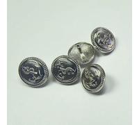 50-400pcs British Style12mm Metal Round Fashion Clothing Sewing Ship's Anchor Buttons for Shirt DIY Coat Buttons