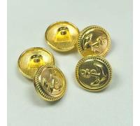 50-400pcs British Style12mm Metal Round Fashion Clothing Sewing Ship's Anchor Buttons for Shirt DIY Coat Buttons
