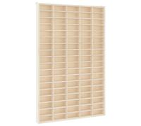 (50.5 x 4.5 x 79 cm) vidaXL Wall Display Cabinet with 90 Compartments Display Case Display Shelf