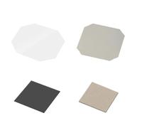 50 * 50mm 2 * 2" Square Refrigerator Badge Making Machine Fridge Magnet Maker DIY Paper Cutter Photo Magnetic Consumables(1000 Sets Cardboard)