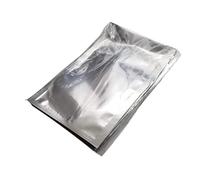 (50) 6”x10” SteelPak Textured/Embossed Mylar Aluminum Foil Vacuum Sealer Bags - Quart Size Hot Seal Commercial Grade Food Sealer Bags for Food Storage and Sous Vide (50, 6x10)