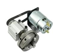 50/60 Three Claws Four Claws Multifunctional 895 Motor Rotary Lathe Woodworking 80 Chuck(Lengthen 60three Claw)