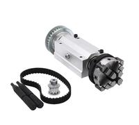 50/63 Four-jaw/Three-jaw Chuck Spindle Assembly Mini Lathe Woodworking Beads Machine Spindle Assembly DIY Lathe/Bead Machine(50-4)