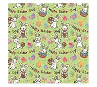 50 * 70cm Wrapping Paper Gift Sheet Spring Easter Pattern For Birthday Holiday Party Wrapping Paper Bunny Print Easter Wrapping Paper Girls Recyclable Wrapping Paper
