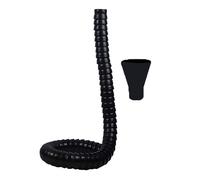 50/75mm OD Articulated Hose Air Extractor Flexible Duct Collector Arm with Hood for Laboratory Laser Engraver Soldering Fume Welding(50mm/2in,100cm/39.3in)