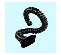 50 75mm OD Articulated Hose Air Extractor Flexible Duct Collector Arm, with Hood & Valve Smoke Remove Pipe, for Laboratory Laser Engraver Soldering Fume(OD-7.5cM/3",L2M/6.6FT)