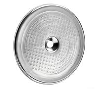 50.7mm Stainless Steel Shower Screen For Coffee Machine Espresso Maker Even Extraction Rust Resistant Silver Tone Easy Installation Replacement Filter Build Quality Kitchen Tool(2pcs)