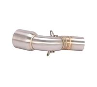 50.8MM Motorcycle Exhaust Pipe For Benelli BJ300GS 302R Exhaust Middle Link Pipe Stainless Steel Muffler Middle Tube Exhaust Pipe Silencer