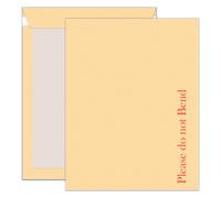 (50) A4 C4 Manilla Hard Board Backed Envelopes Do Not Bend 324mm x 229mm