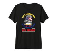50% American 50% Venezuelan 100% Awesome Venezuela Premium T-Shirt