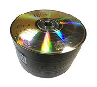50 Arita Gold Blank CD-R 52x CD Discs 700MB 80 mins Made by Ritek