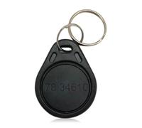50 AuthorizID Thin Black 26 Bit Proximity Key Fobs Weigand Prox Keyfobs Compatable with ISOProx 1386 1326 H10301 Format Readers. Works with The vast Majority of Access Control Systems