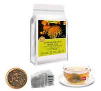 50 Bags Dandelion Root Leaf Tea, 100% Natural Roasted Dried Herbal Dandelion Root Tea Bag, Premium Dandelion Tea Loose Leaf, 2g/Bag, 50 Tea Bags/3.53 Oz in Total, Individually Packaged