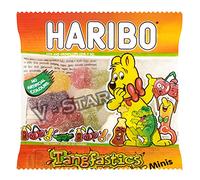 50 BAGS OF HARIBO TREAT SIZE MINIS 50 x 16g BAGS (TANGFASTICS)