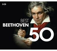 50 Best Beethoven by Various Artists (CD, 2019)