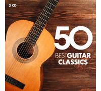 50 BEST GUITAR CLASSICS 50 BEST 3 CD NEW ALBENIZ/BACH/GRANADOS/+