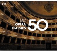 50 BEST OPERA 50 BEST 3 CD NEW MOZART/BELLINI/GOUNOD/OFFENBACH/+