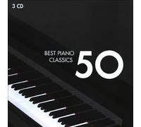 50 Best Piano Classics by Various Artists (CD, 2010)