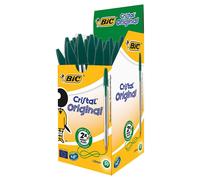 50 BiC Ball Pens, Original 1.0 mm - Choose From 4 Colours