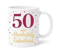 50 Birthday Mug 50 and Absolutely Fabulous