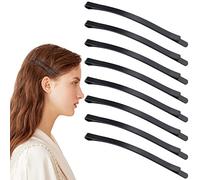 50 Black Jumbo Bobby Pins, 3.34 Inch Metal Hair Clips Hair Pin Bobby-pins Hairpins Hair Accessories for Women Thick Long Updo Hair Style