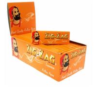 (50 Booklets (Full Box)) Zig Zag Liquorice Standard Smoking Cigarette Rolling Papers